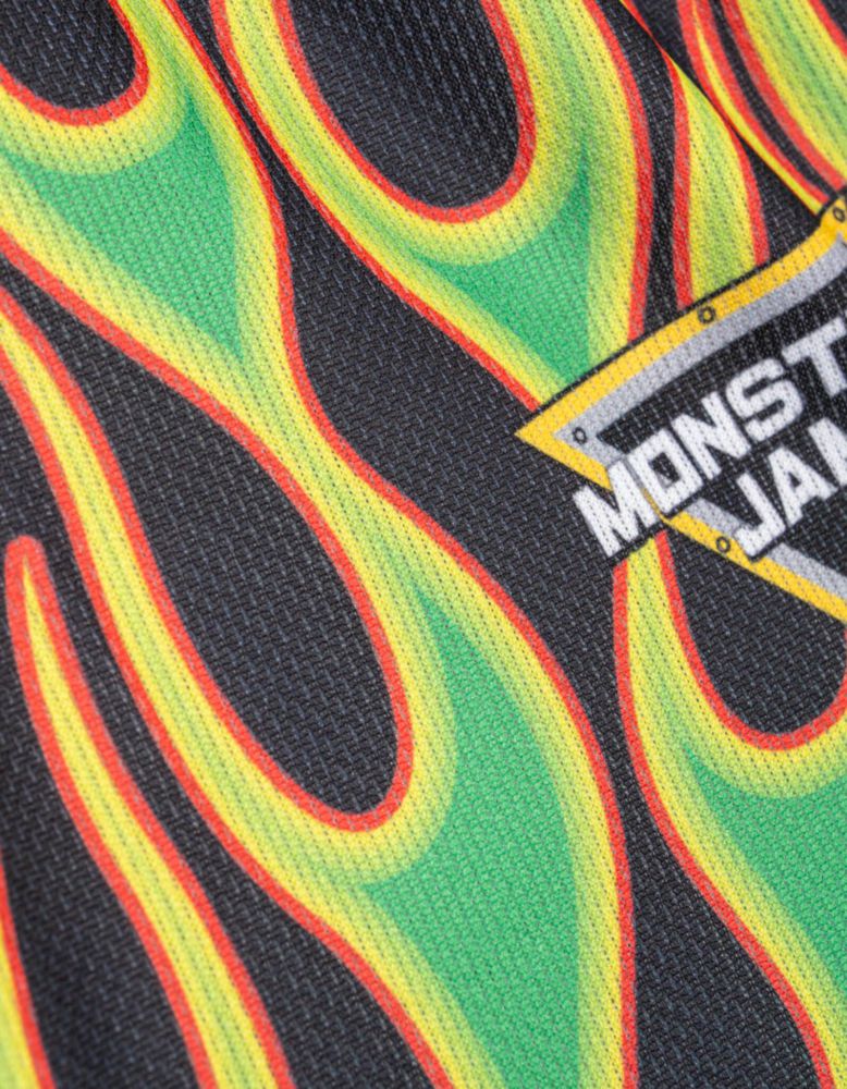 Conjunto Monster Jam para niño de 2 piezas (camiseta y shorts) Grave Digger