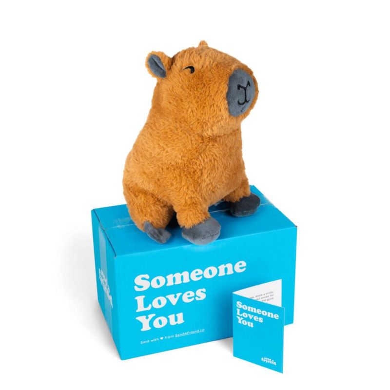 Figura de juguete SendAFriend Crouton Capibara 25 cm