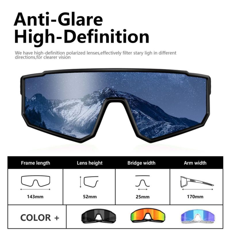 Gafas de sol IKTOD polarizadas - Pack de 3 con protección UV