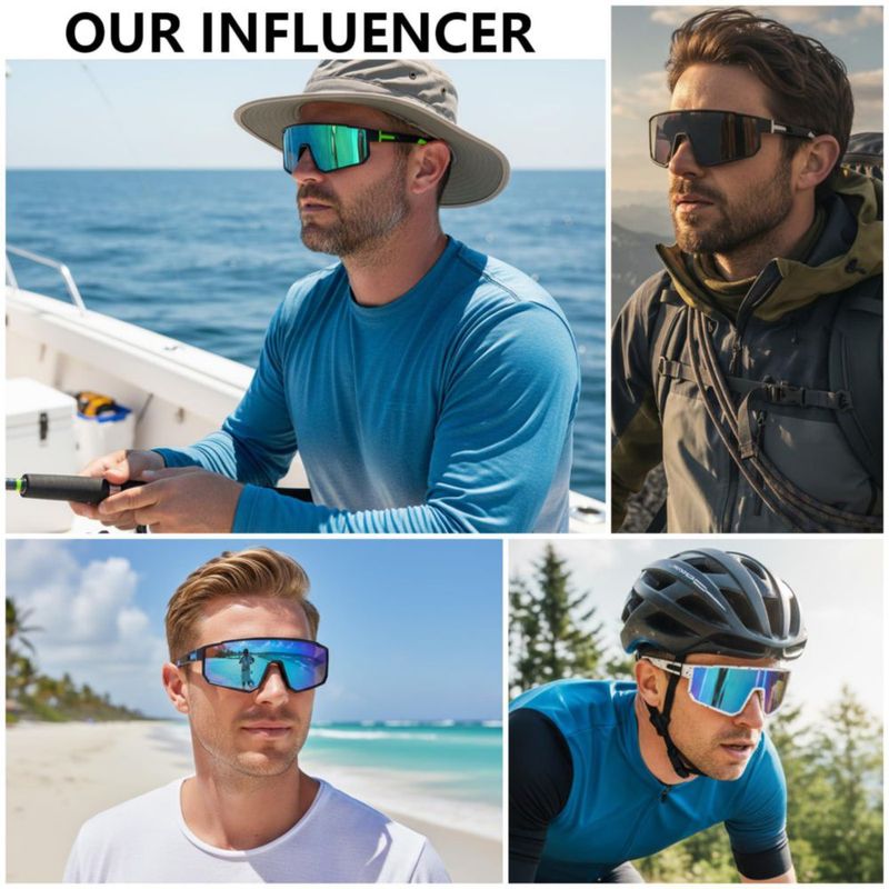 Gafas de sol IKTOD polarizadas - Pack de 3 con protección UV