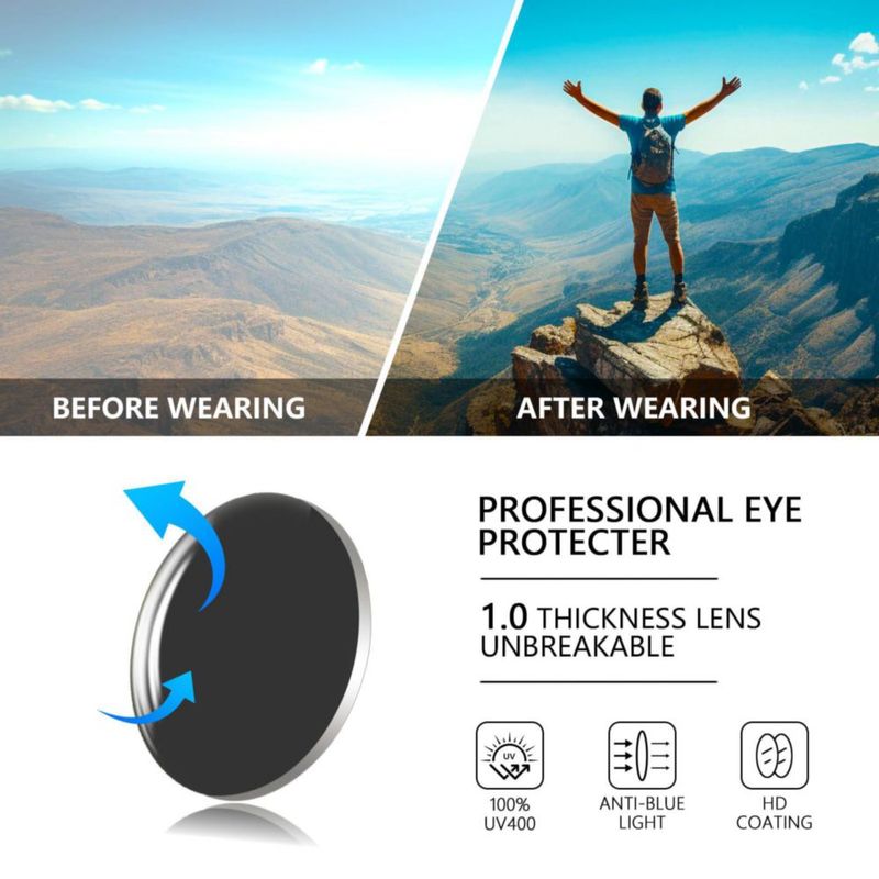 Gafas de sol IKTOD polarizadas - Pack de 3 con protección UV