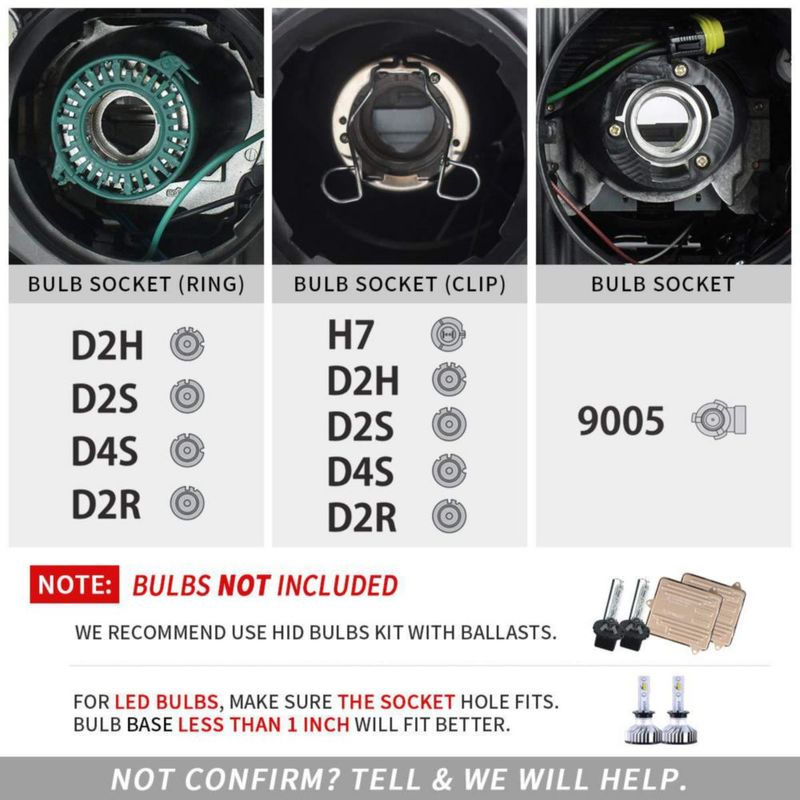 Faros delanteros LED secuenciales YUANZHENG para Dodge Charger 2011‑2014