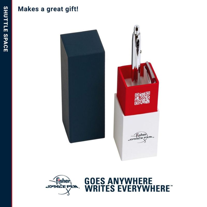 Bolígrafo Fisher Chrome Shuttle con Caja de Regalo