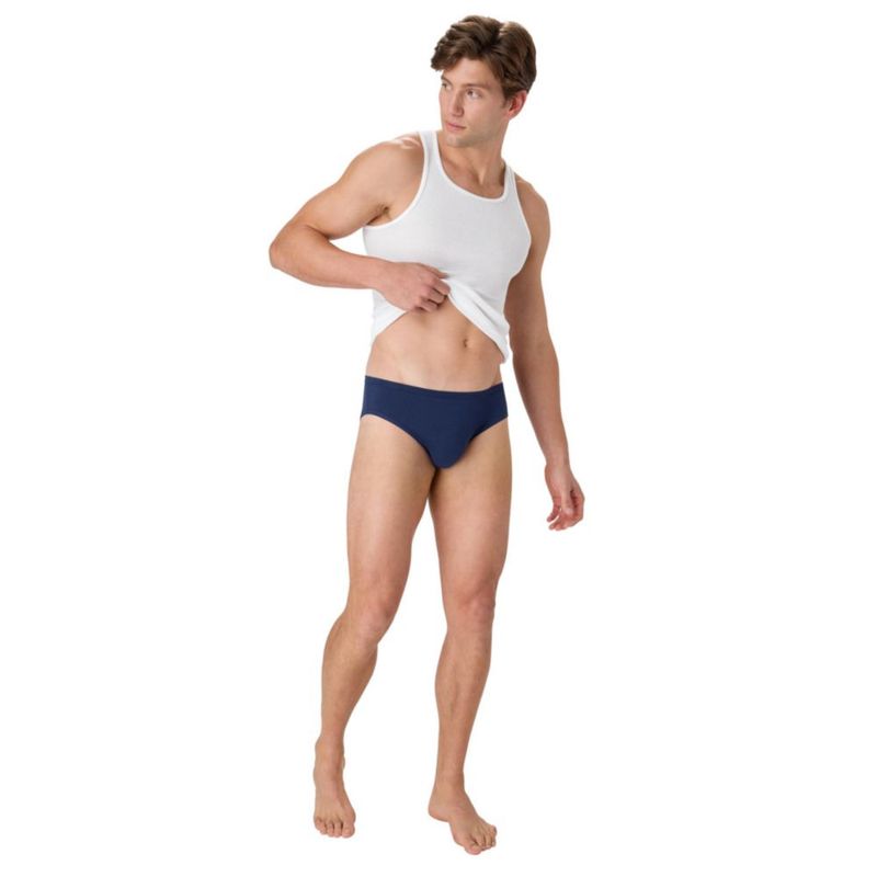 Calzoncillos Hanes estilo bikini pack de 6 algodón-elástico absorción de humedad