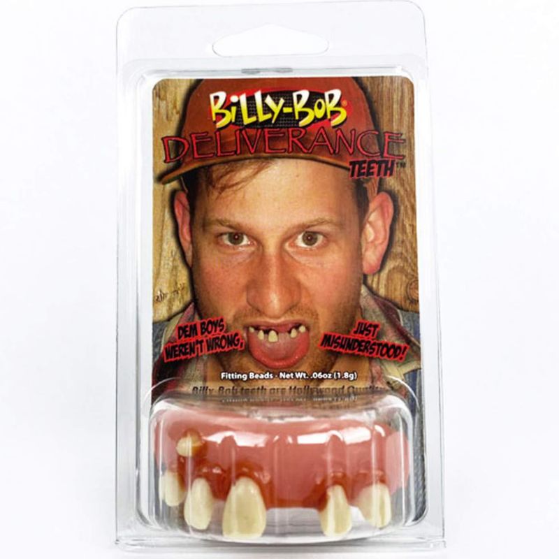 Dientes Falsos Billy-Bob 10031 de Broma 60‑180 Meses
