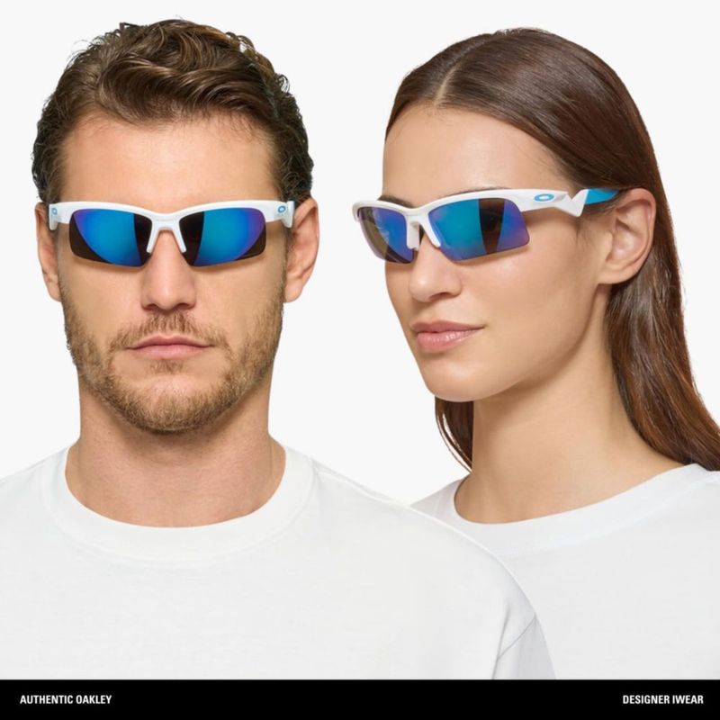 Gafas de sol OAKLEY Capacitor 62 mm Blanco/Zafiro