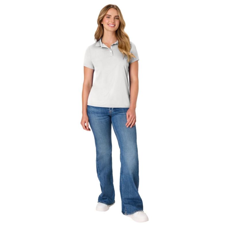CAMISA POLO DE DEPORTE PARA MUJER HANES - JUEGO DE 3