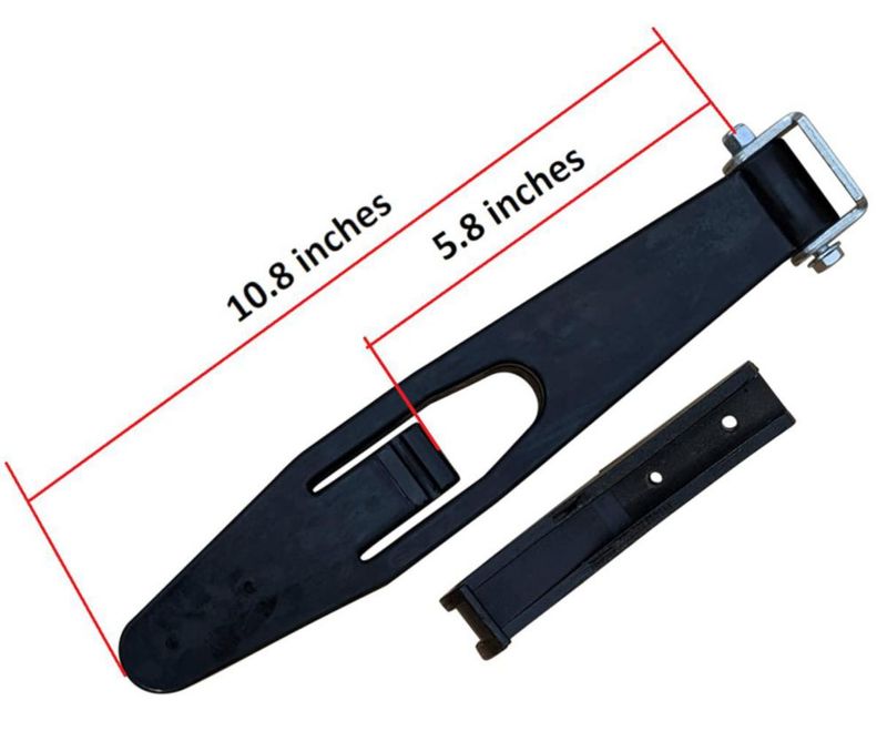 Kit de pestillo para capó DURA-Auto 15 cm resistente a la corrosión