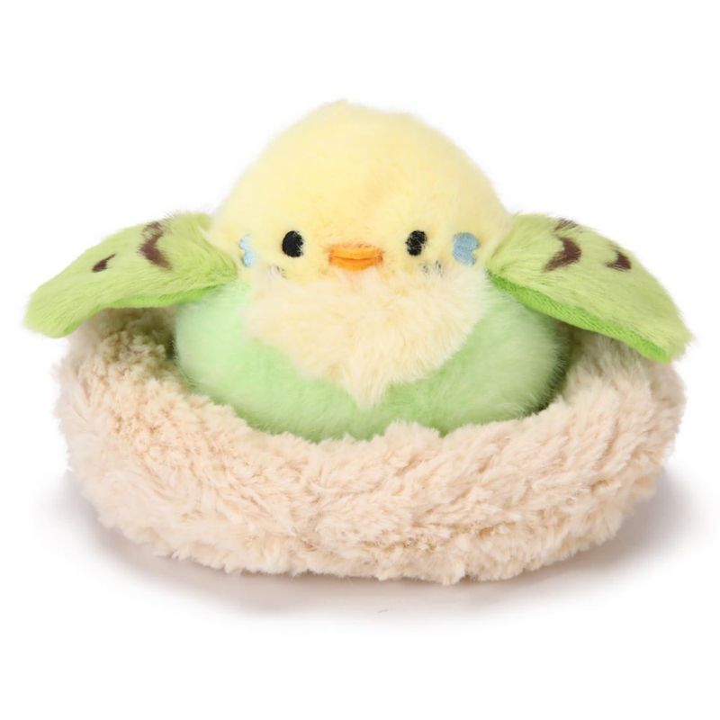 Peluche ABEARCAR 17 cm Nido de Pájaros Realista