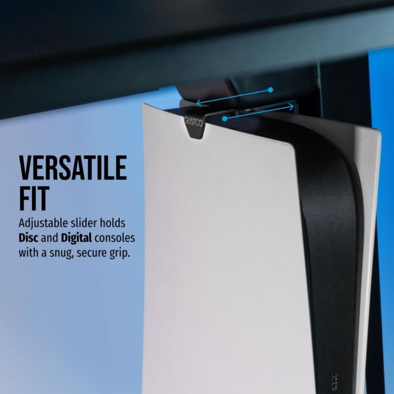 Soporte vertical Glistco para PS5 – Slim/Pro (bajo escritorio)
