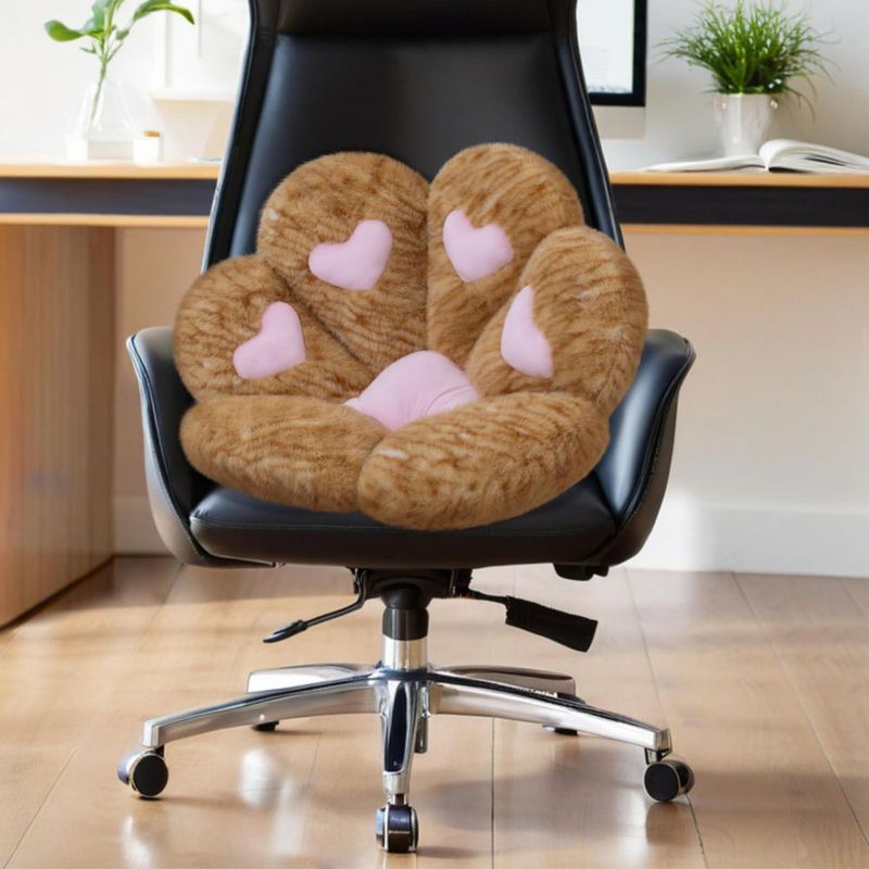 Almohada MOONBEEKI 71 cm de Peluche con Forma de Pata de Gato