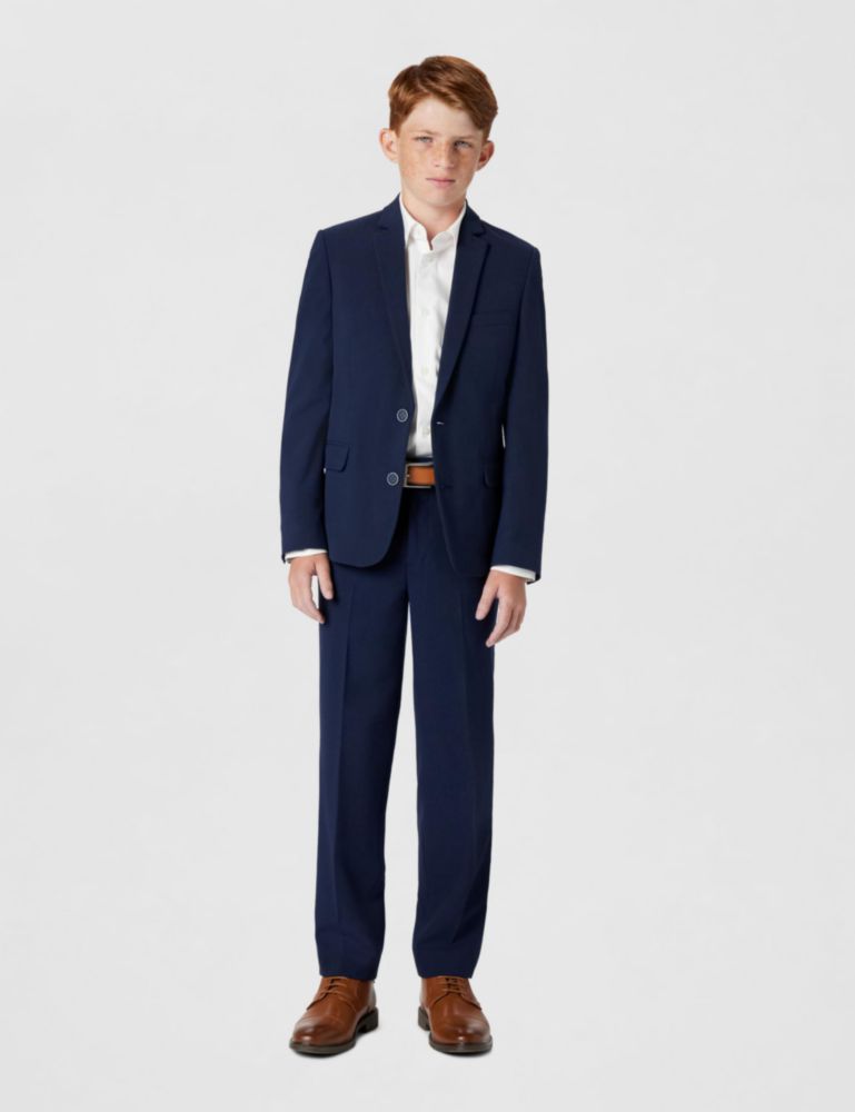 Blazer Calvin Klein 16 Azul Marino Bi-Stretch 2 Botones