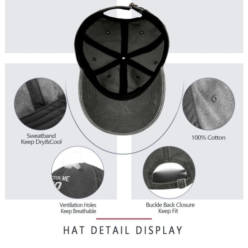 Gorra Traqueu 55-60 cm “80 años” de algodón lavado