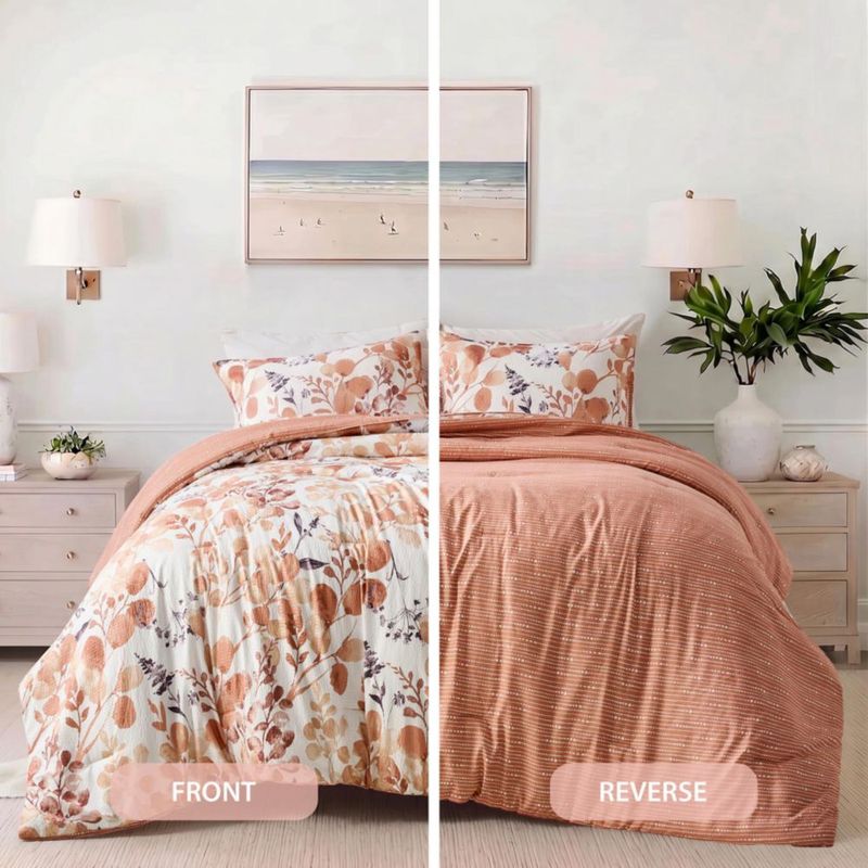 Juego de edredón Regency Heights Twin 66x90" (168 × 229 cm) Coral