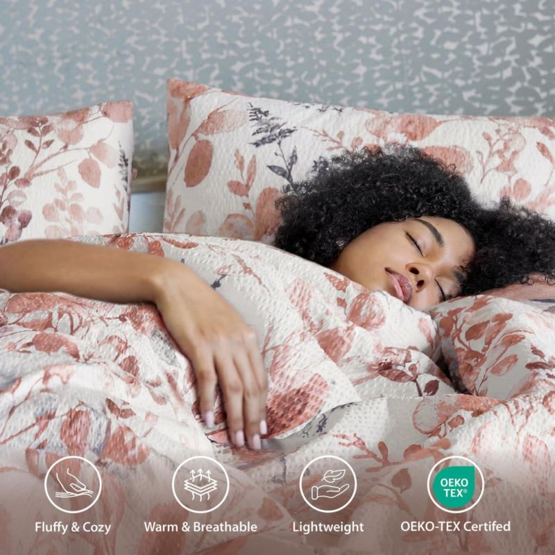 Juego de edredón Regency Heights Twin 66x90" (168 × 229 cm) Coral