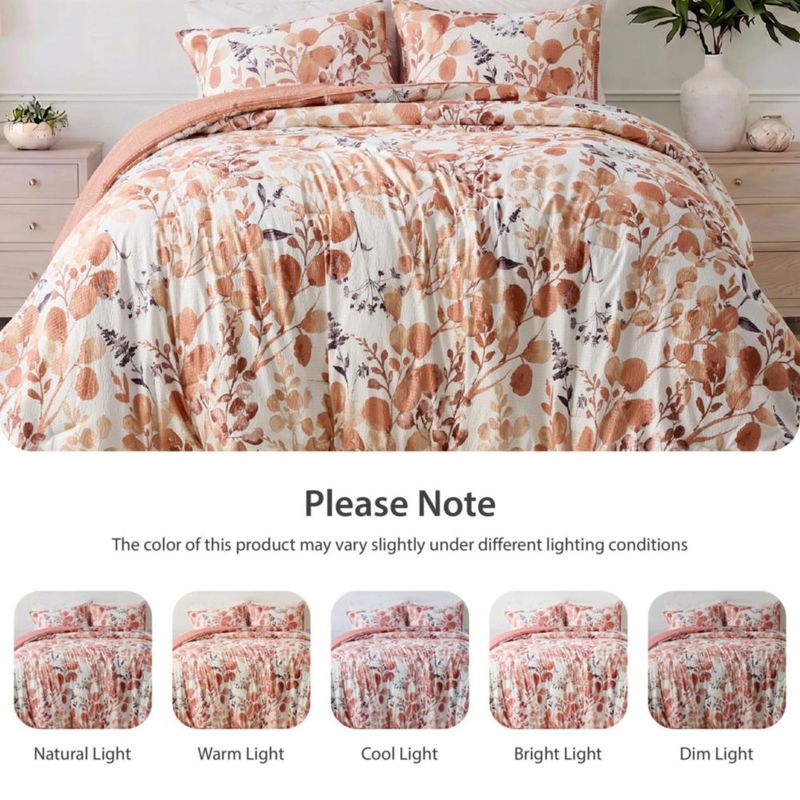 Juego de edredón Regency Heights Twin 66x90" (168 × 229 cm) Coral