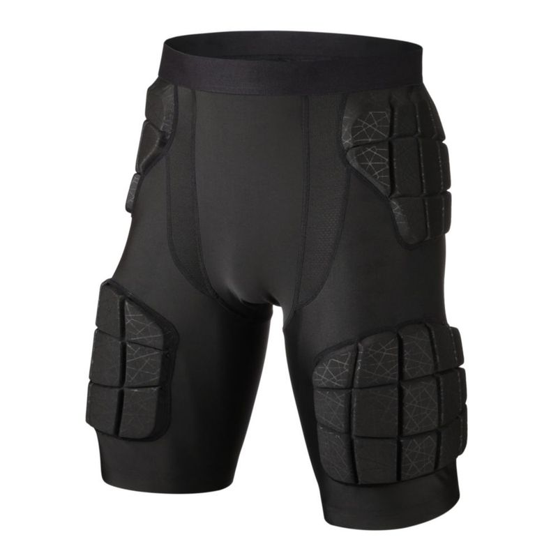 Faja protectora de fútbol surlim con acolchado de 12 mm y pantalón corto de compresión