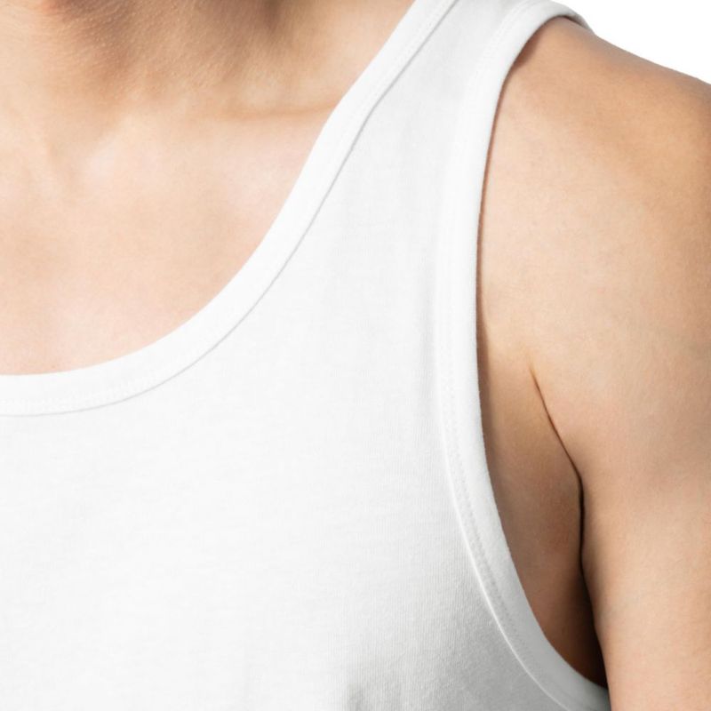 Camiseta sin mangas Fruit of the Loom 2 unidades White Ice XXL