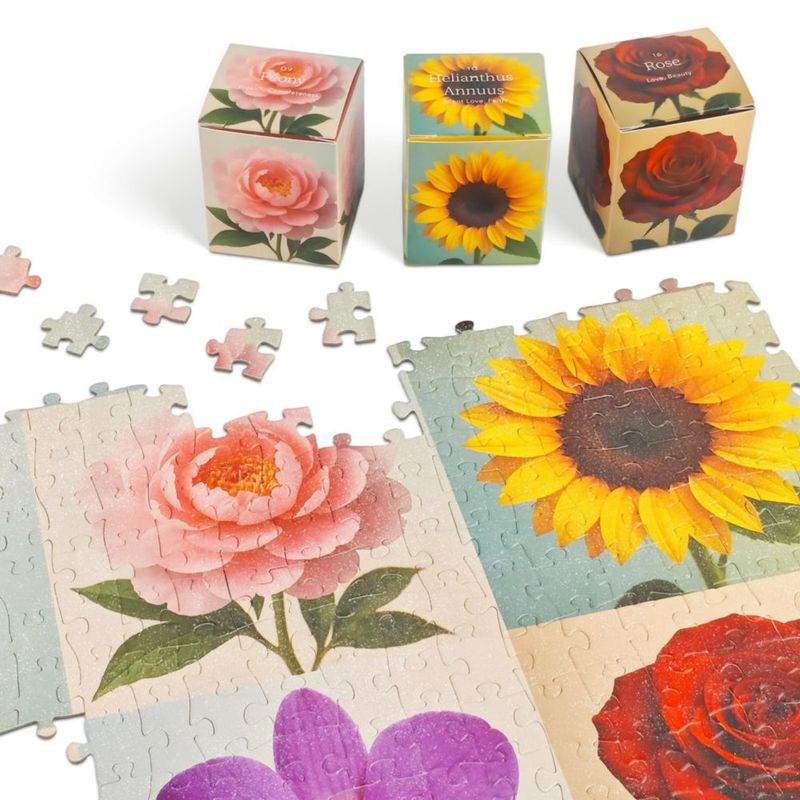 PUZZLES rokt&razo 1000 piezas rompecabezas diario (24 paquetes)