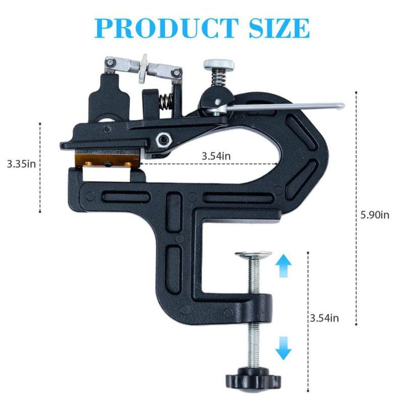 Máquina manual de desbaste de cuero INNETOC con rodillos de 27 mm