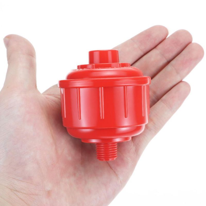 Filtro de aire QWORK 1/4" rosca - Pack de 10 descartables