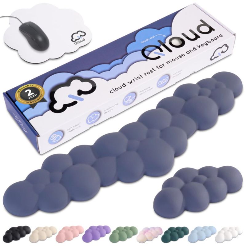 Set 3 en 1 de Descanso para Muñeca Cloud de Create-ables – Azul Pizarra
