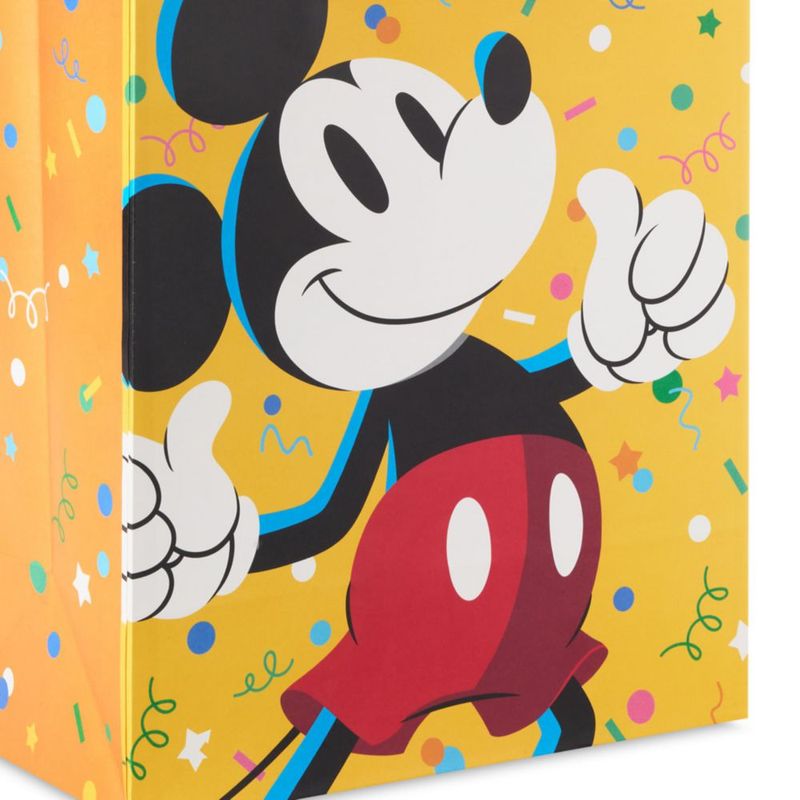 Bolsa de regalo Hallmark 33 cm Mickey Mouse amarilla