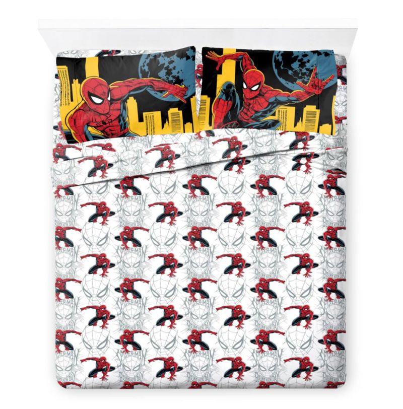 Juego de cama completo Spiderman 7 piezas – Full – Jay Franco