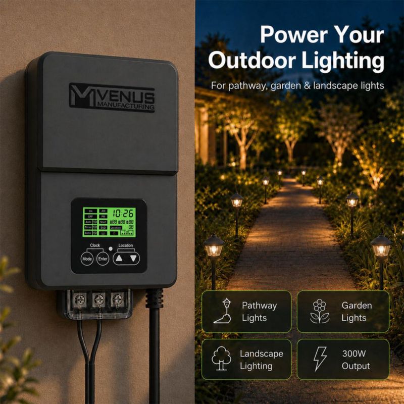 Transformador VENUS MANUFACTURING 300 W 12 V‑15 V