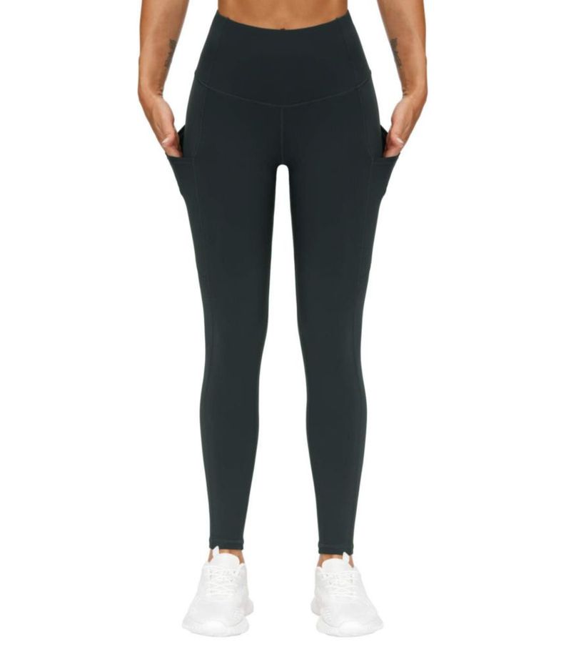 Pantalones de Yoga THE GYM PEOPLE de Cintura Alta con Bolsillos