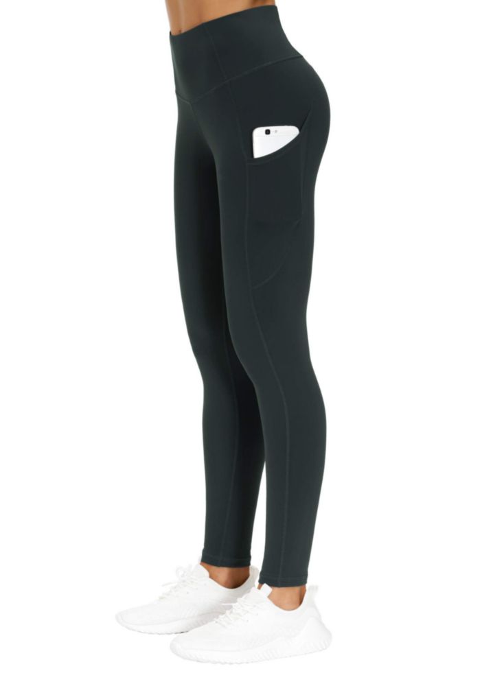 Pantalones de Yoga THE GYM PEOPLE de Cintura Alta con Bolsillos