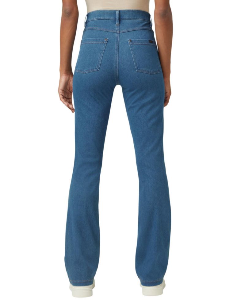 Leggings HUE Baby Bootcut talla grande lavado medio