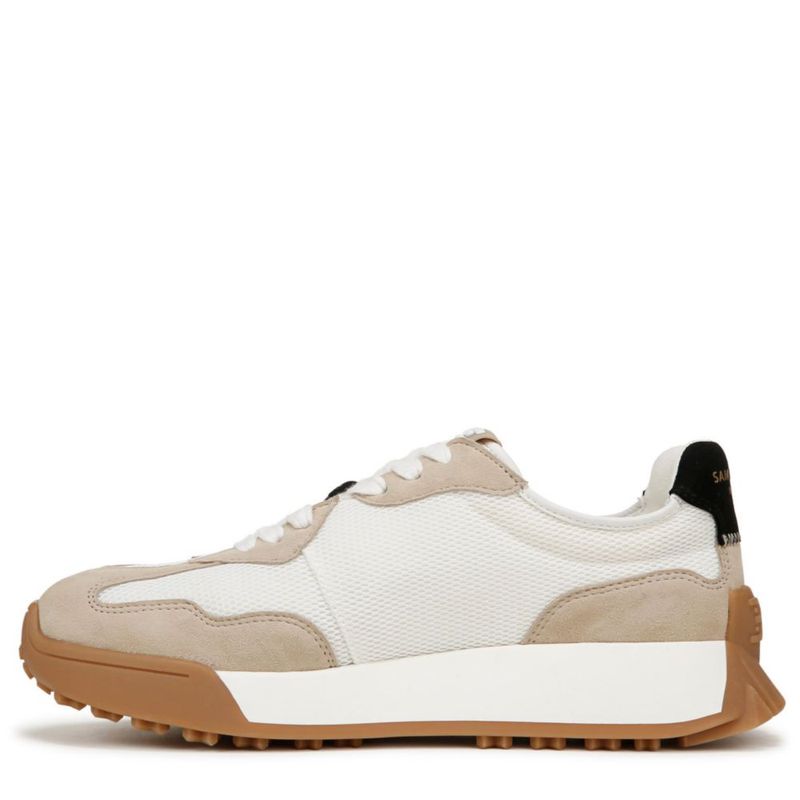 Zapatilla Sam Edelman 7.5 Mediana Blanco/Beige/Negro