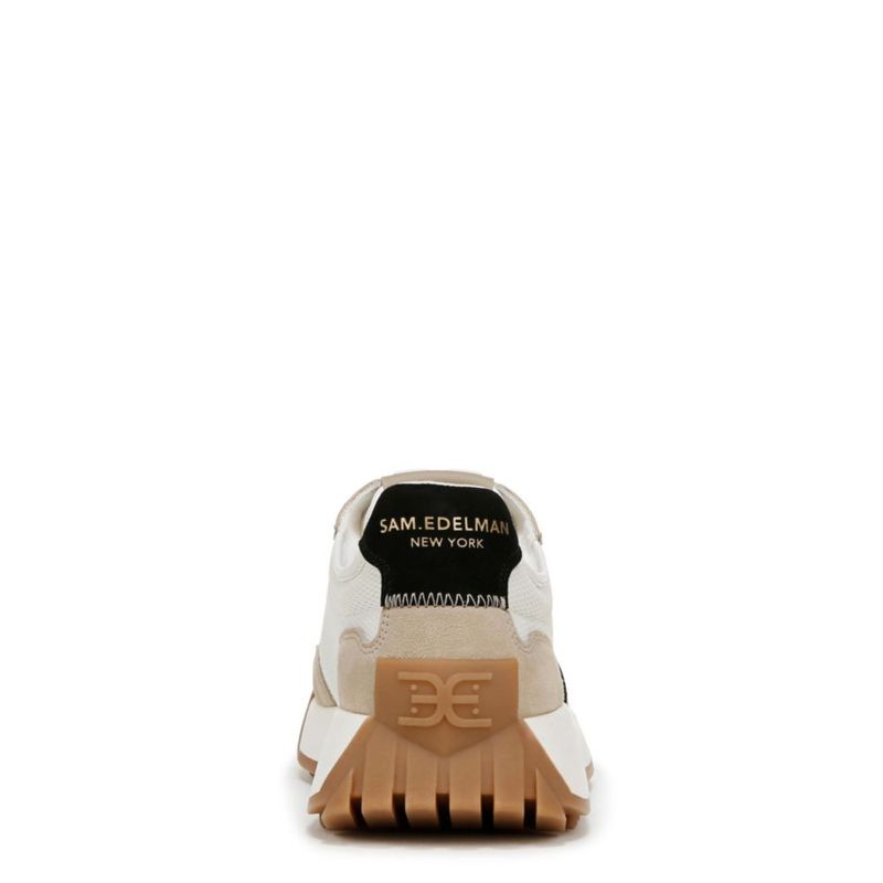 Zapatilla Sam Edelman 7.5 Mediana Blanco/Beige/Negro