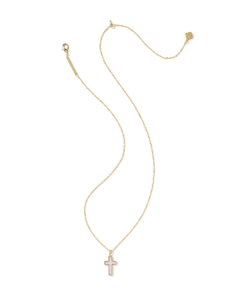 Collar Kendra Scott con colgante de cruz