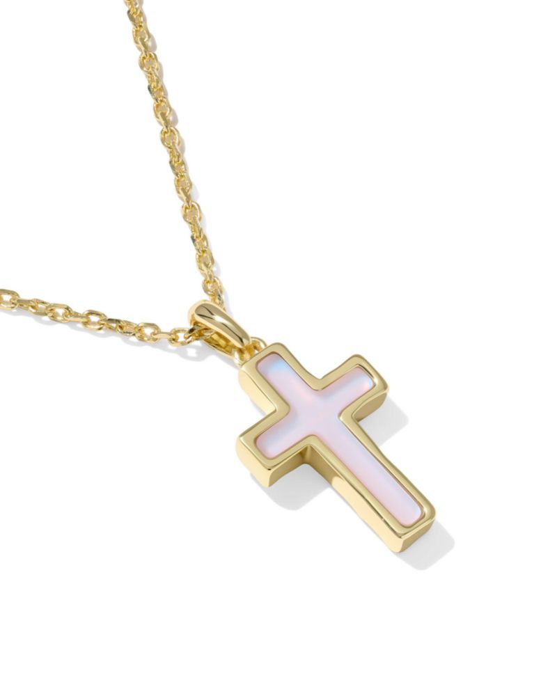 Collar Kendra Scott con colgante de cruz