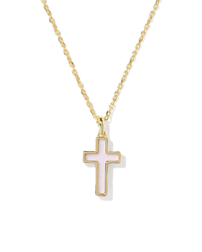 Collar Kendra Scott con colgante de cruz