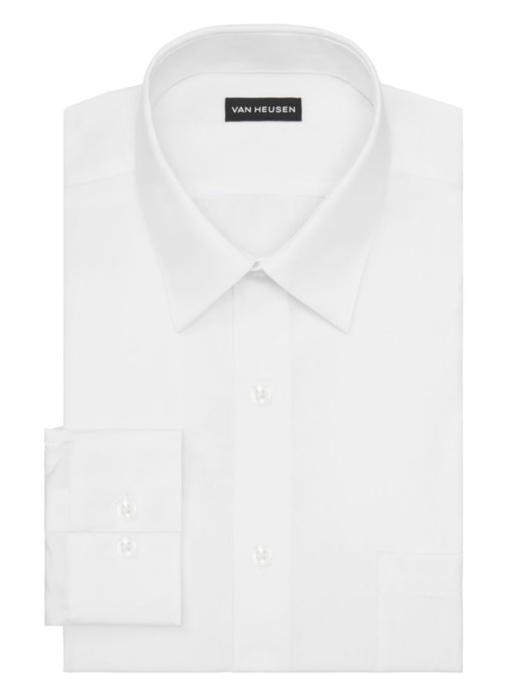 CAMISA Van Heusen Blanca Cuello 42 cm Manga 81‑84 cm