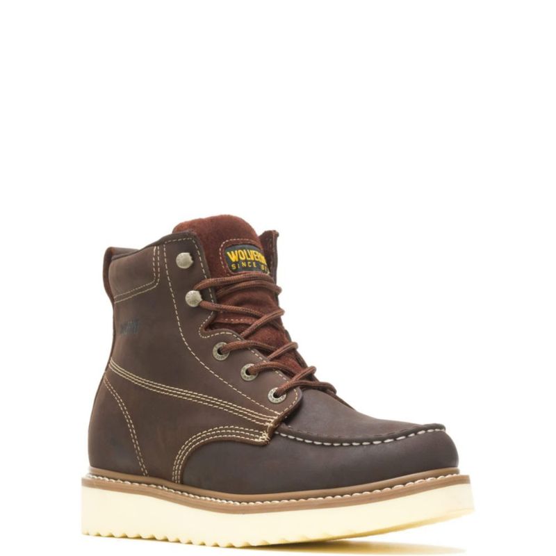 Bota Wolverine Loader 15 cm Marrón Talla 11 M US