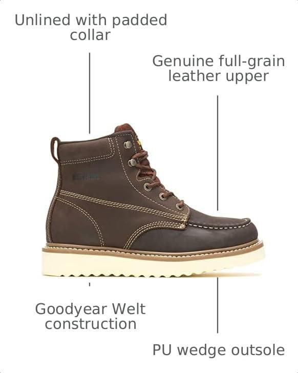Bota Wolverine Loader 15 cm Marrón Talla 11 M US