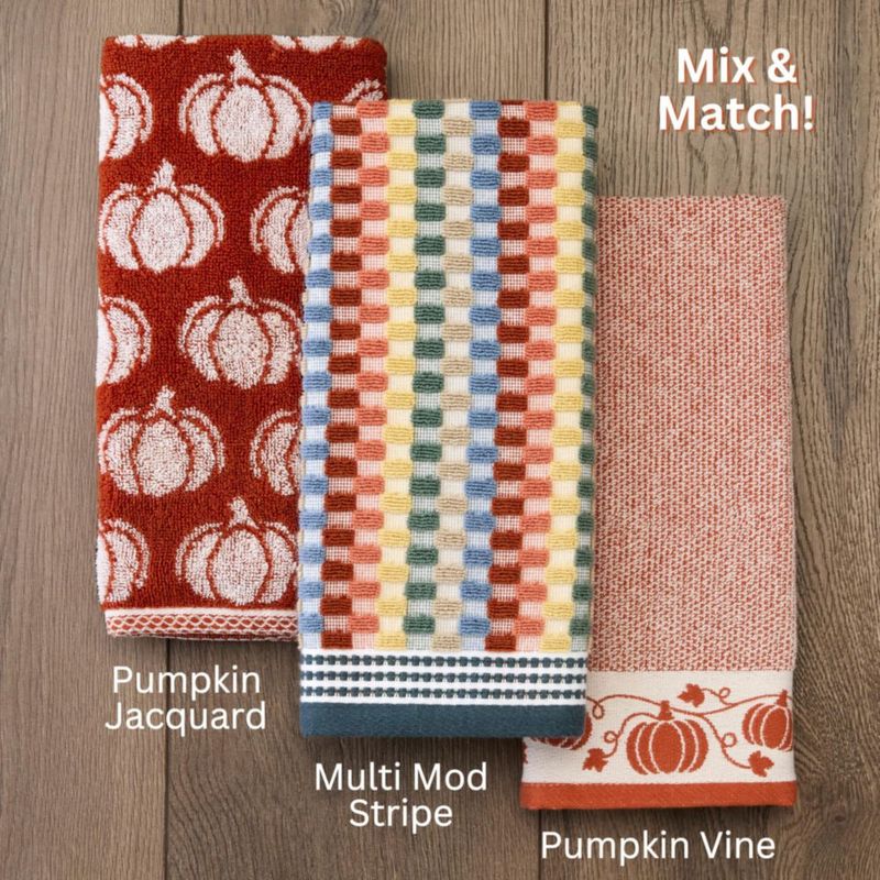 Set de 2 toallas de mano SKL Home 41x64 cm Jacquard Spice