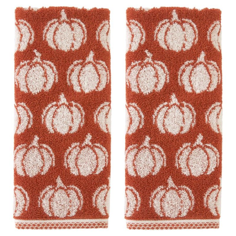 Set de 2 toallas de mano SKL Home 41x64 cm Jacquard Spice