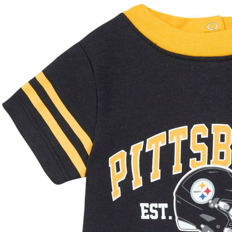 Body Gerber Steelers 3-6 meses para bebé – Equipo NFL