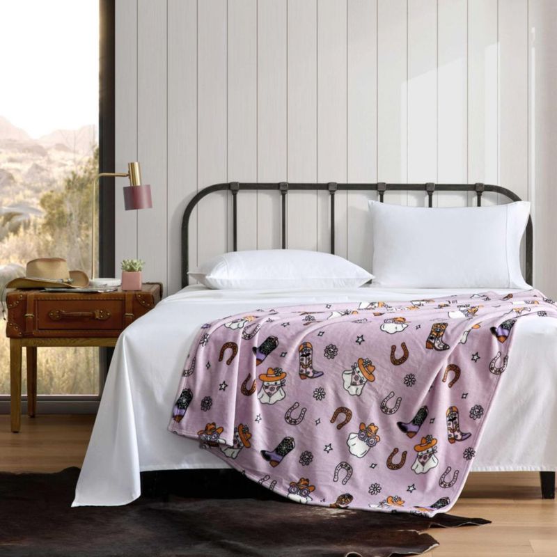 Manta Wrangler de felpa suave 127 × 178 cm