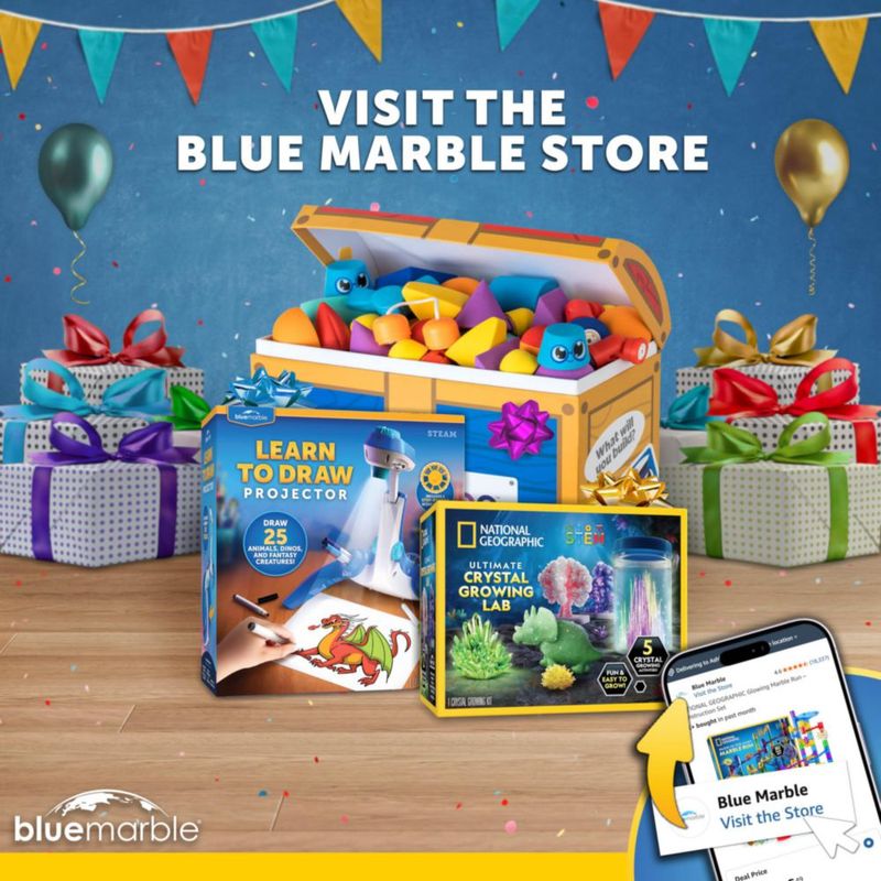 Kit de Slime Blue Marble Barbie Esponjoso y Brillante