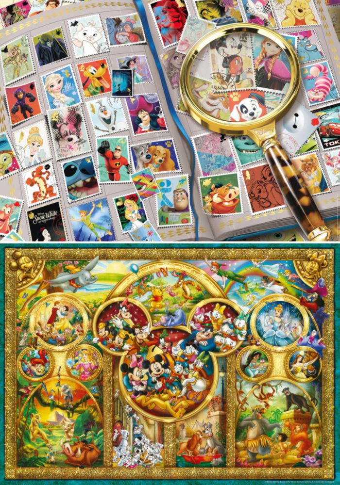Rompecabezas Ravensburger 2 x 1000 piezas Disney