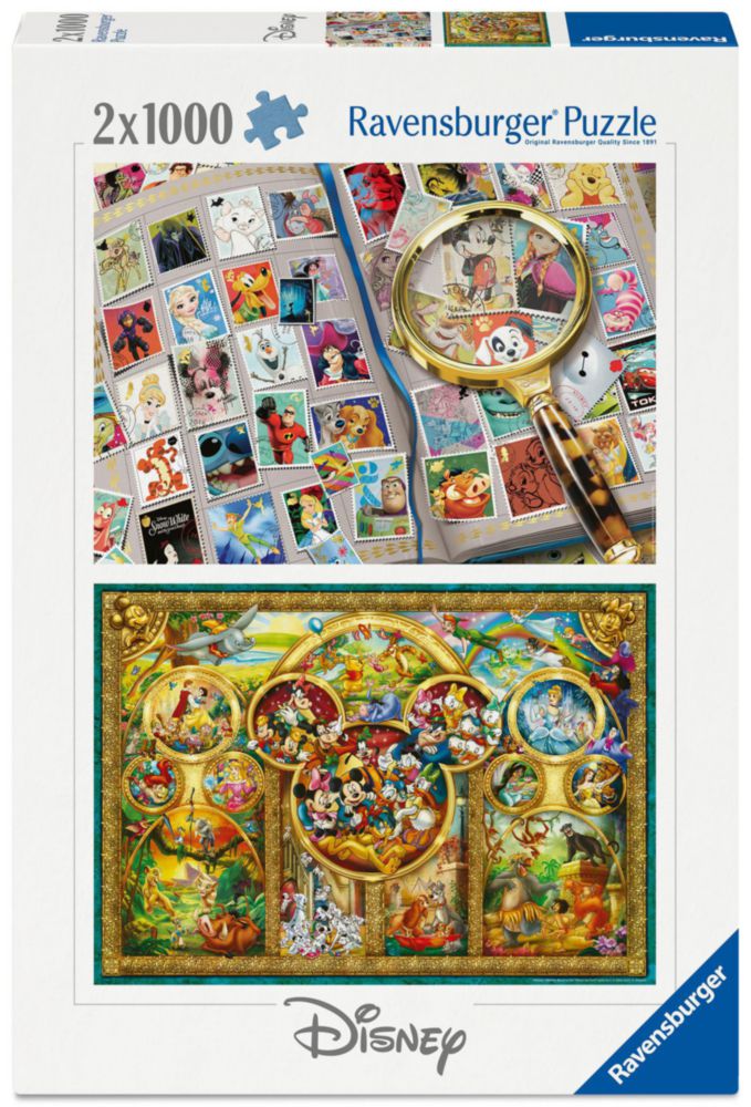 Rompecabezas Ravensburger 2 x 1000 piezas Disney