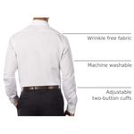 Camisa de Hombre Van Heusen Entallada Blanca Cuello 43 cm Manga 81‑84 cm