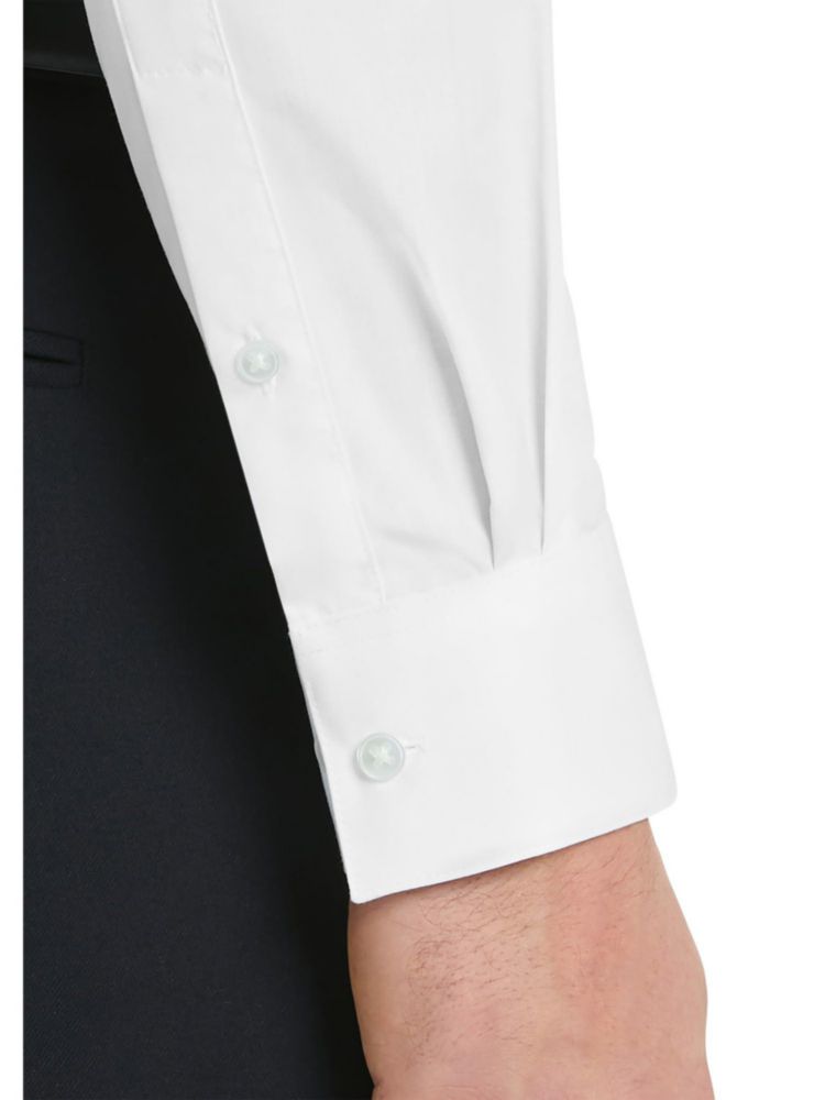 Camisa de Hombre Van Heusen Entallada Blanca Cuello 43 cm Manga 81‑84 cm