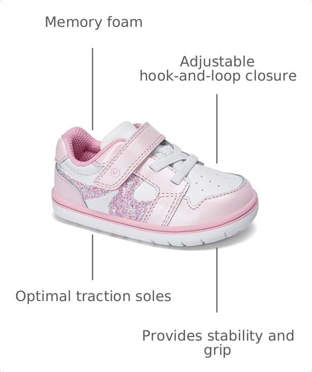 Zapatos Stride Rite London Rosa Talla 6 Ancha